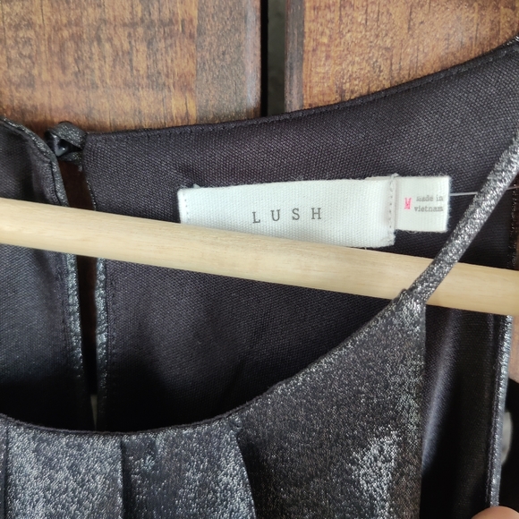 Lush Metallic Short Dress from Nordstrom - Picture 3 of 3